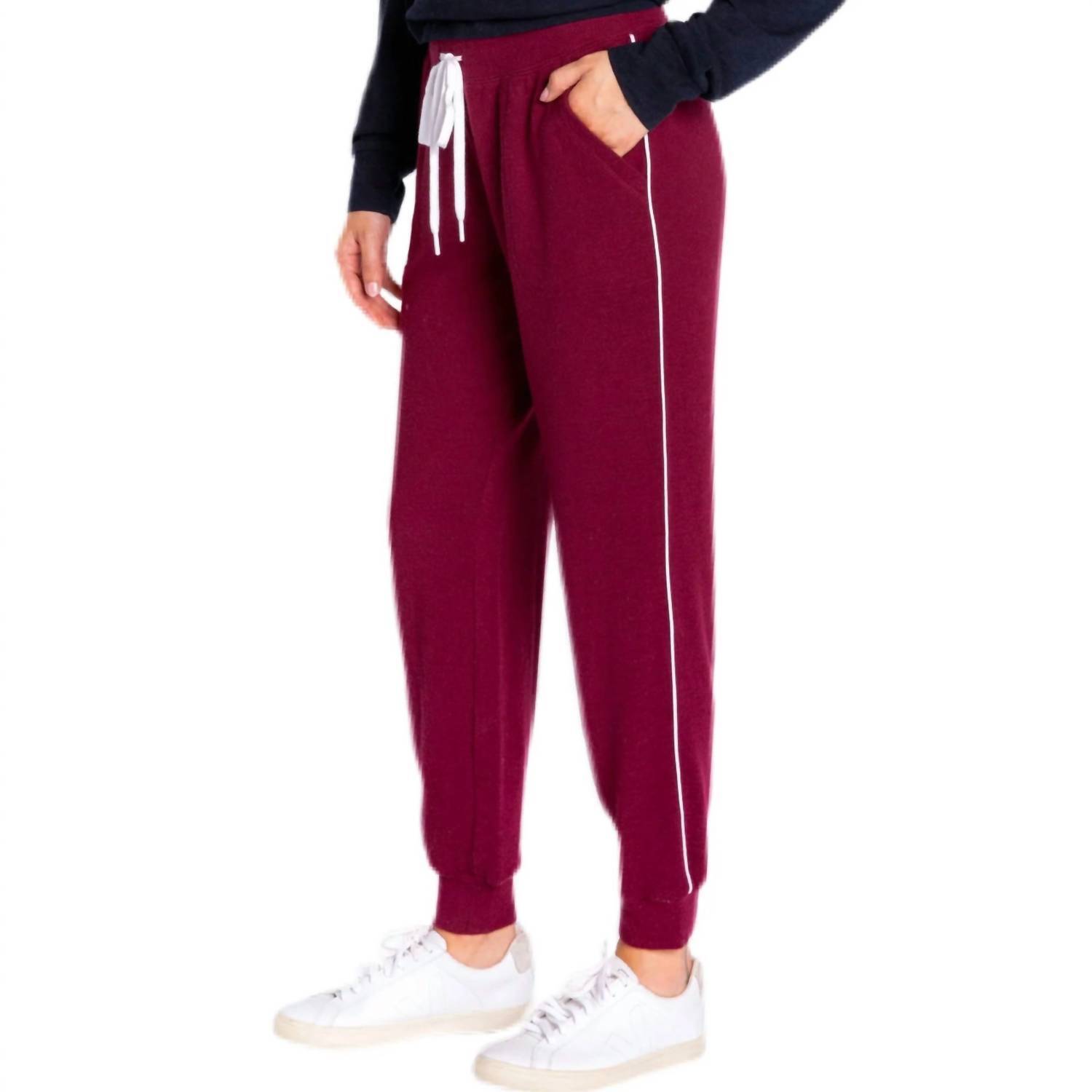 New Pj Salvage Ski Club Banded Pants In Port